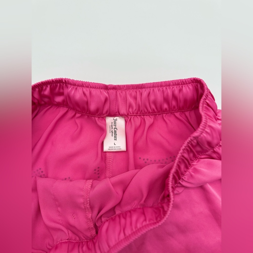 JUICY Couture Y2K Women’s Bling Sequin Lounge Comfy Sexy Sleep Short Sz Large - Picture 6 of 8